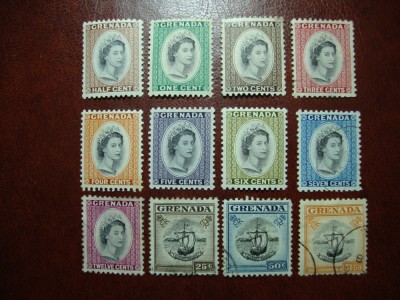 GRENADA ELISABETA II MAJ MH. foto