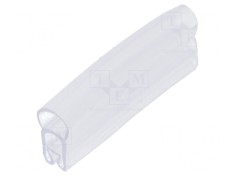 Markere PVC transparente 2,5-5mm -30-60&deg;C PT 10 UL94V-0
