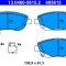 ATE 13.0460-5615.2 set placute frana,frana disc
