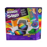 Cumpara ieftin Set nisip, Kinetic Sand, Sandisfactory, 900g