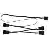 Cablu PWM Arctic Cooling, 4x, 700mm, PST Cable Rev.2, ACCBL00007A, pentru Ventilatoare PC, Conector 4-Pin