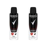 Set 2x Deodorant spray Rexona Men Active Protection+ Invisible, 150 ml