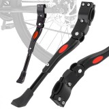 Cric universal de biciclete cu clema de fixare, aliaj de aluminiu, suruburi incluse - Negru