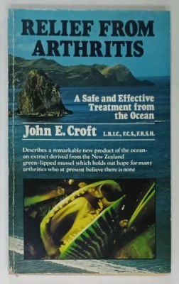 RELIEF FROM ARTHRITIS by JOHN E. CROFT , 1979 foto