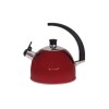 Ceainic Inox 2.6L Rosu Como Kassel - Fierbator Traditional Aragaz/Inductie