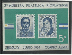 TSV* - 1967 URUGUAY MNH/** LUX foto