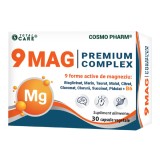 9 Mag Premium Complex, 30 capsule vegetale, CosmoPharm