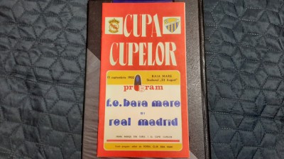 program FC BAIA MARE - REAL MADRID foto