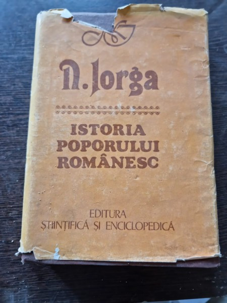 ISTORIA POPORULUI ROMANESC - N. IORGA