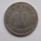 10 PFENNIG 1876 A GERMANIA