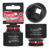 Cheie tubulara de impact in 6 puncte, 1 / 2&quot;, 36 mm, Tvardy T00210-36