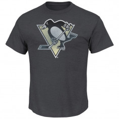 Pittsburgh Penguins tricou de bărbați Pigment Dyed grey - XL