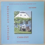 POVESTEA CASELOR : CASA CUT de ILIE MOISE , MUZEUL NATIONAL AL SATULUI &#039; DIMITRIE GUSTI &#039; , ANII &#039;2000