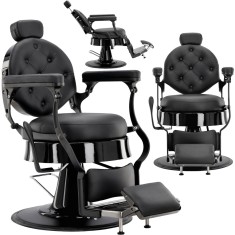 Scaun de frizerie hidraulic pentru salonul de frizerie barber shop Agustin Barberking foto