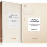 Jayjun Collagen Skin Fit masca pentru fata hranitoare si reparatoare pentru ten obosit 5 buc