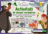 Activitati de alungat nerabdarea. Carte cu planse reutilizabile si carioca. Disney - Litera