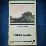 Cumpara ieftin POEZII ALESE - V. ALECSANDRI