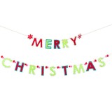 Cumpara ieftin Set creativ Merry Christmas pentru activitati crafts, Fetru, Multicolor, Oem