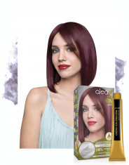 Vopsea de par cu ulei de argan si macadamia Blond Rosiatic 7,6 Alea Color kit 155 gr foto