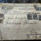 Plic filatelic circulat, Montevideo- Cluj, 1938,catre Rosmann Samoila, 3 sigilii