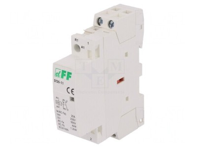 Contactor 2P 25A 230VAC NC NO IP20 ST25-11 foto