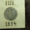 ROMANIA 1 LEU ,1894 ,UNC !