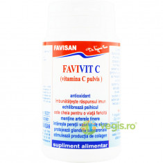 Favivit C Vitamina C Pulbere 80g