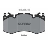 Textar set placute frana, frana disc
