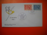 HOPCT PLIC FDC S NR 521 EUROPA CEPT 1965 NORVEGIA - -NECIRCULAT