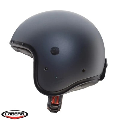 Casca open face pentru scuter - motocicleta (jet) Caberg model Freeride X 91 gun metal (titanium) mat (fibra de sticla) S (55/56cm) foto