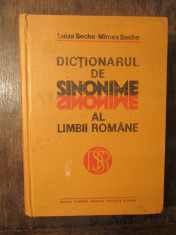 Dic?ionar de sinonime al limbii romane - Luiza Seche, Mircea Seche foto