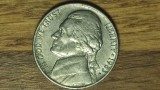 SUA / USA - moneda de colectie - 5 cents 1983 semn monetar P (Philadelphia) - &quot;Jefferson Nickel&quot; - excelenta !