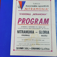 program Nitramonia Fagaras - Gloria Buzau