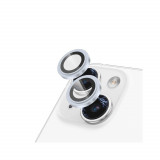 Cumpara ieftin Folie pentru Apple iPhone 15 / iPhone 15 Plus - Lito S+ Camera Glass Protector Albastru