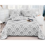 Cumpara ieftin Set Cuvertura de Pat din Bumbac cu In, 5 Piese - PIT379
