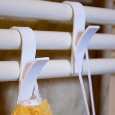 Set de 10 carlige de uscare Hangarix