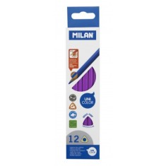 Creion color unicolor set 12 MILAN Mov foto