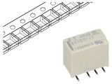 Releu Electromagnetic DPDT 12VDC 2A SMT