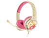 Casti pentru copii OTL Technologies Animal Crossing, crem roz, AC0848 - RESIGILAT