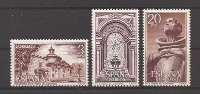 Spania 1976 - Mănăstiri și Abații, MNH foto