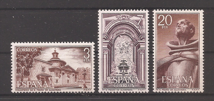 Spania 1976 - Mănăstiri și Abații, MNH