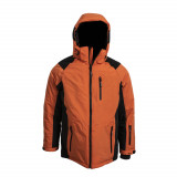 Geaca ski Maupiti impermeabila cu gluga, orange, s