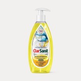 Detergent Vase ClarSanit Lemon, 750ml - Curățare Eficientă, Parfum Lăm&acirc;ie, Fabricat &icirc;n Rom&acirc;nia