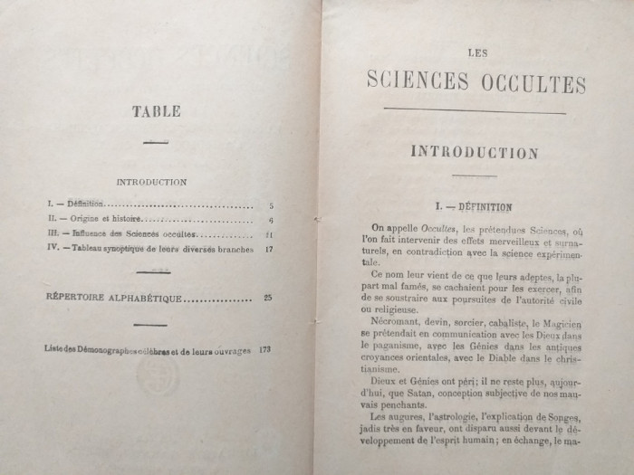 LES SCIENCES OCCULTES,magie,l&#039;alchimie,cabale,l&#039;astrologie-Etienne Ducret,1910