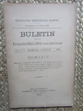 SOCIETATEA GEOGRAFICA ROMANA , BULETIN PUBLICAT PRIN INGRIJIREA D-LUI GEORGE I. LAHOVARI ANUL AL V SEMESTRUL I PARTEA II 1884