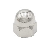 Set 500 Piulita hexagonala cu cap infundat DIN 1587 otel inoxidabil A2 (304) M6