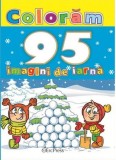 Coloram 95 imagini de iarna - Editura Erc Press