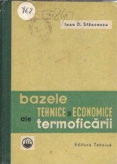Bazele tehnice si economice ale termoficarii - Ioan Stancescu