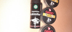 600 alice pelete 5.5 mm 1.4 gr.GAMO TS 22 + spray impotriva cainilor agresivi foto