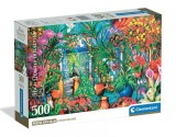 Puzzle Clementoni, Paun in sera, 500 piese